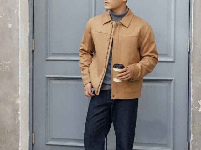 韩国冬天男生穿搭秘诀：告别臃肿，用美拉德色系轻松穿出高级感