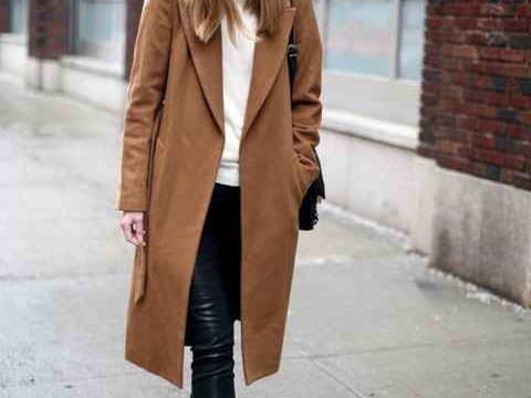 毛呢大衣搭配裤子全攻略