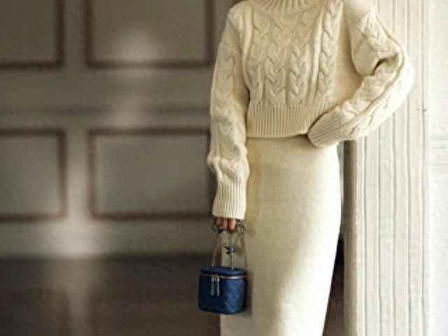 日本女人冬季穿搭秘诀：半身裙的温暖与时尚，再冷也要穿