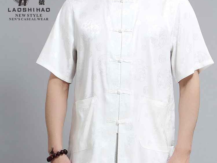 夏日国风穿搭新选择：一件凉爽又有型的改良唐装短袖