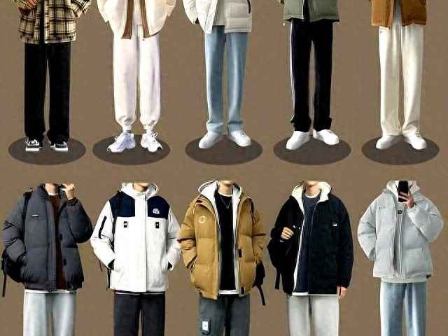 男士慢跑穿衣搭配 男生冬天这么穿准没错！7套休闲风穿搭，照着穿就好看