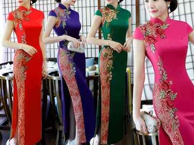 一抹神秘的东方墨色：黑色旗袍中式女的现代魅力与选购全攻略