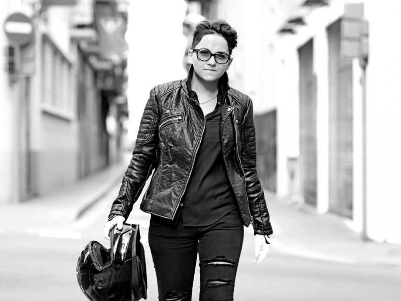 皮衣搭档大搜罗 这条裤子让你又酷又美不撞衫