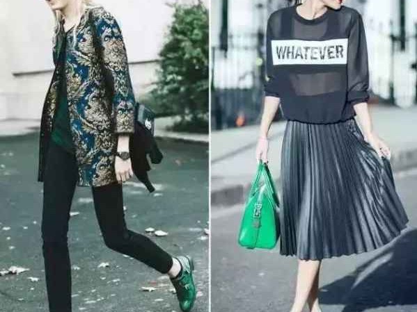 搞定绿色包包穿搭 这几招让你美得不费力