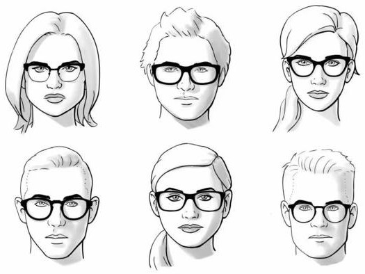 选对镜框堪比换头 脸型眼镜搭配全攻略